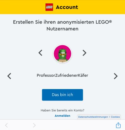 LEGO Life Profil